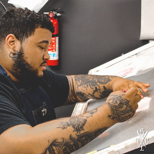 Explore footprint tattoo ideas, creative tattoo ideas in Saint Louis, available at Steel and Ink Tattoo Studio