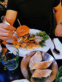 Hamburger végétarien du Restaurant français La Côte et l'Arête à Toulouse - n°1