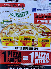 Pizzeria Pizza Hotimes Champs Sur Marne à Champs-sur-Marne (la carte)