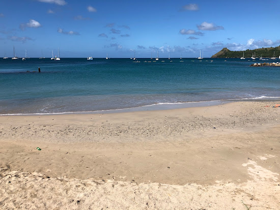 Gros Islet beach