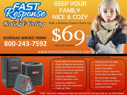 Heating Contractor «Fast Response Heating & Cooling», reviews and photos