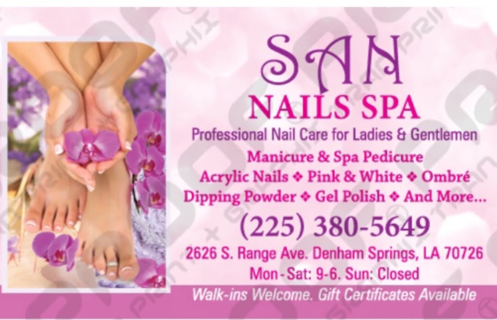 San Nails Spa 70726