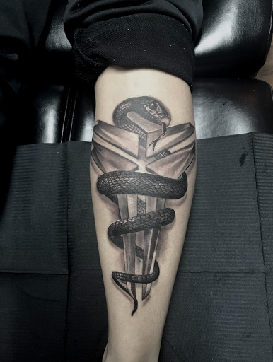 Explore elton john tattoo ideas, creative tattoo ideas in Silver City, available at Independent Ink Tattoo