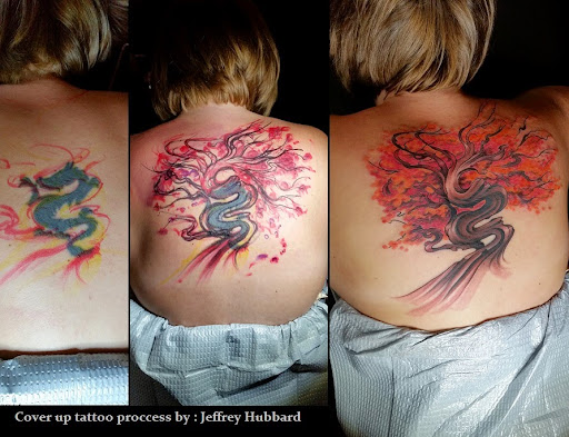 Explore tractor tattoos ideas, creative tattoo ideas in Birmingham, available at Revolution Ink