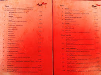 Carte du Ristorante Pizzeria Pane Vino à Büsum