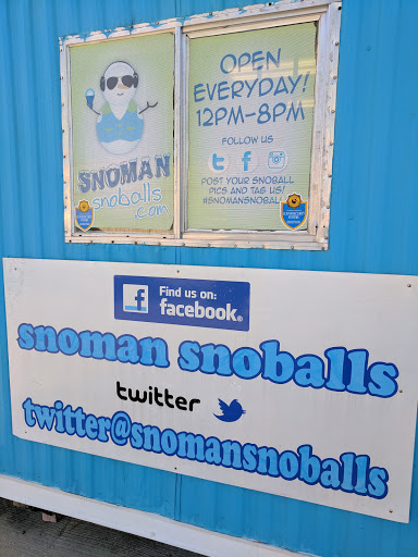 Ice Cream Shop «Snoman Snoballs», reviews and photos, 9534 Burbank Dr, Baton Rouge, LA 70820, USA