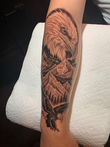 Explore quarter sleeve tattoo ideas women, creative tattoo ideas in Melbourne, available at Bonnie n Clyde Tattoo Studio