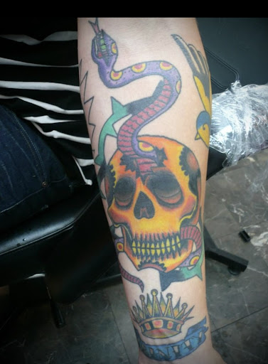 Explore street tattoo ideas, creative tattoo ideas in Mansfield, available at The Tattoo Jar