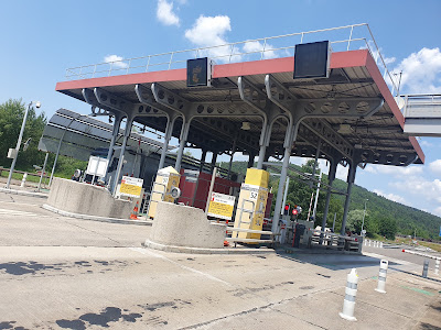 Péage de Saint-Martin-du-Fresne - A40 - Sortie N°8 à Maillat