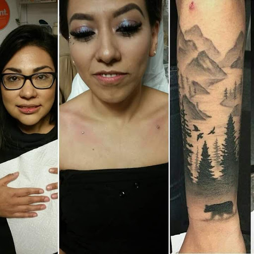 Explore silver lining tattoo ideas, creative tattoo ideas in Elko, available at Tom Custom Tattoos and Body Piercing Studio