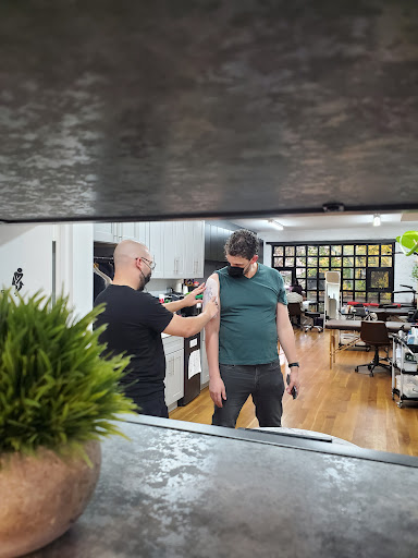 Explore eragon tattoo ideas, creative tattoo ideas in Forest Hills, available at Yant Studio