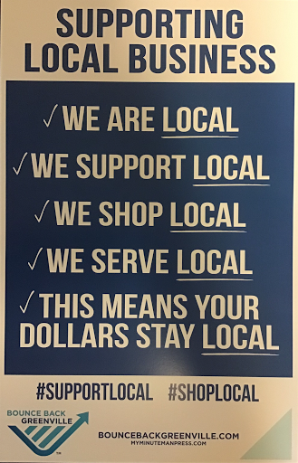 Commercial Printer «Minuteman Press», reviews and photos, 435 Wade Hampton Blvd, Greenville, SC 29609, USA