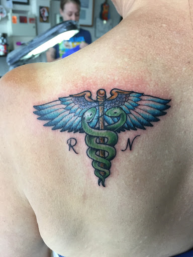 Explore peaceful tattoo ideas, creative tattoo ideas in Chicago, available at Royal Flesh Tattoo and Piercing