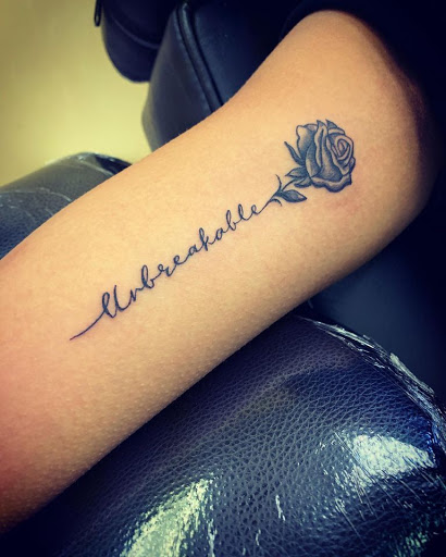 Explore lining tattoo ideas, creative tattoo ideas in Kenner, available at Tattoology