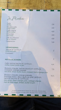 Restaurant français Le Choupinet à Paris - menu / carte