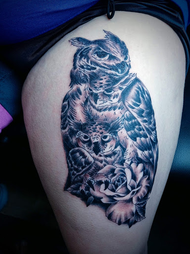 Explore sailor jerry tattoo ideas, creative tattoo ideas in Sunbury, available at Knuckles & Needles Tattoo Parlor