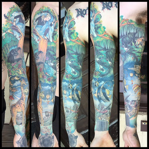 Explore heart surgery tattoo ideas, creative tattoo ideas in Saint Albans, available at 181 Tattoo