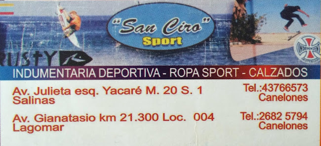 Salerno Deportes Lagomar - Canelones