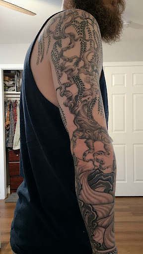 Explore twin peaks tattoo ideas, creative tattoo ideas in Farmington, available at Sat Manav Tattoos