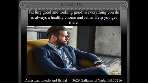 Bridal Shop «American Tuxedo and Bridal», reviews and photos, 3629 Gallatin Pike, Nashville, TN 37216, USA