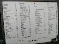 Carte du Bar Il Palio à Siena