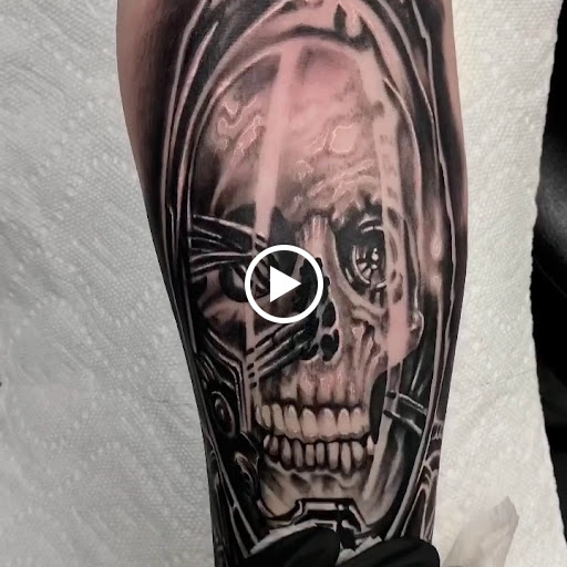 Explore las vegas tattoo ideas, creative tattoo ideas in Fayetteville, available at Sacred Raven Tattoo Shop