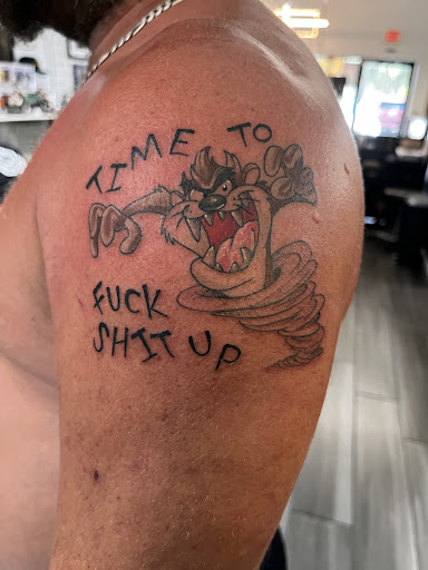 Explore anime tattoo ideas for guys, creative tattoo ideas in Jupiter, available at Jupiter Ink Studio