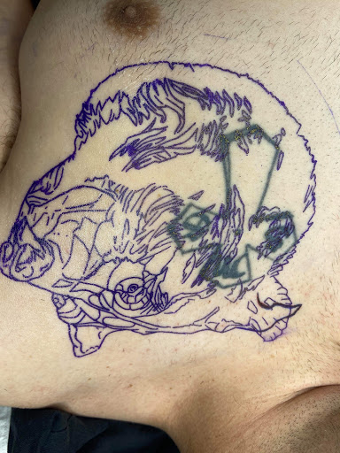 Explore alice in wonderland tattoo ideas, creative tattoo ideas in Goose Creek, available at Red Kirin Tattoo