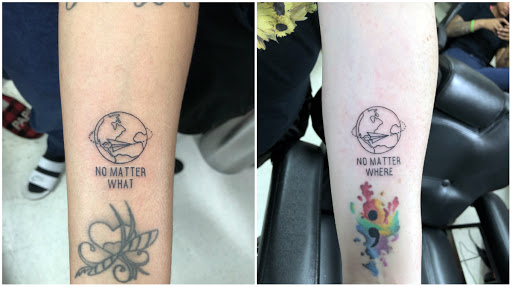 Explore birth dates tattoo ideas, creative tattoo ideas in San Diego, available at Wylde Sydes Tattoo & Body Piercing