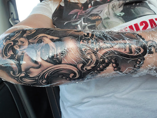 Explore law tattoo ideas, creative tattoo ideas in Hesperia, available at Inceptive Art Studio