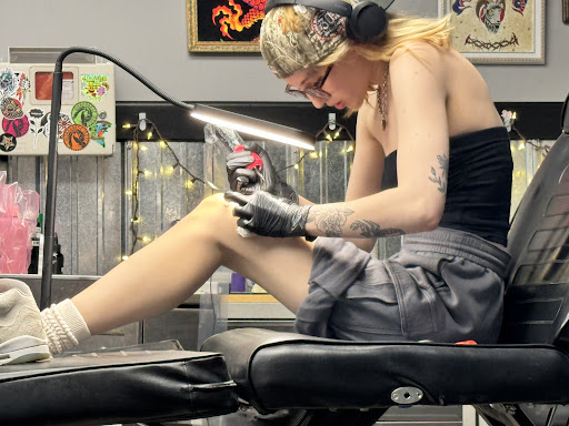 Explore mom tattoo ideas for guys, creative tattoo ideas in Crown Point, available at Tainted Skin & Who Dun It Piercing Salon