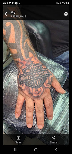 Explore german shepherd tattoo ideas, creative tattoo ideas in Riverside, available at Darkstar Tattoo CA