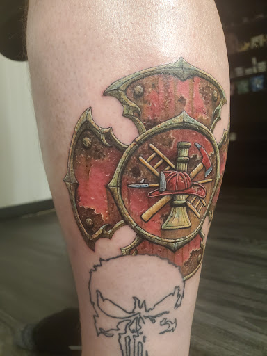 Explore engineer tattoo ideas, creative tattoo ideas in San Angelo, available at Jellys Surly Skull, LLC