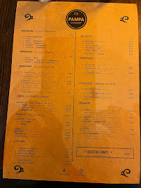 Pampa Gourmet à Milan carte