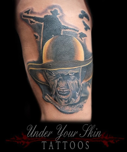 Explore baker tattoo ideas, creative tattoo ideas in Green Cove Springs, available at Under Your Skin Tattoos