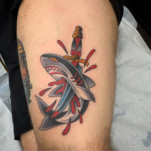 Explore scalp tattoo ideas, creative tattoo ideas in Twentynine Palms, available at Hilltop Tattoo Company