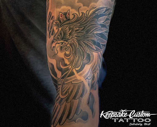 Explore dope tattoo ideas, creative tattoo ideas in Salisbury, available at Keepsake Custom Tattoo & Body Piercing Laser Tattoo Removal