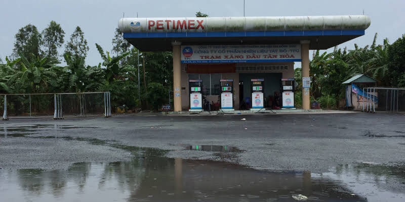 Cửa hàng xăng dầu Tân Hoà - Petimex