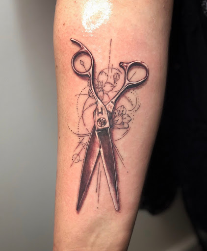 Explore good tattoo ideas for half sleeve, creative tattoo ideas in Dayton, available at Aisle 9 Tattoo