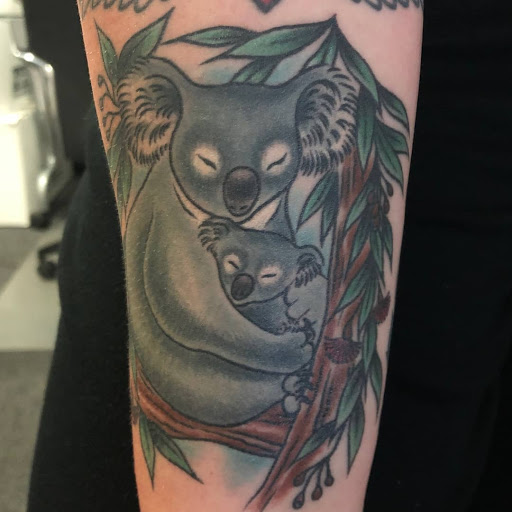 Explore good neck tattoo ideas, creative tattoo ideas in Vista, available at American Tattoo Vista