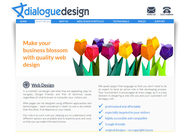 Comments and reviews of Dialogue Web Design