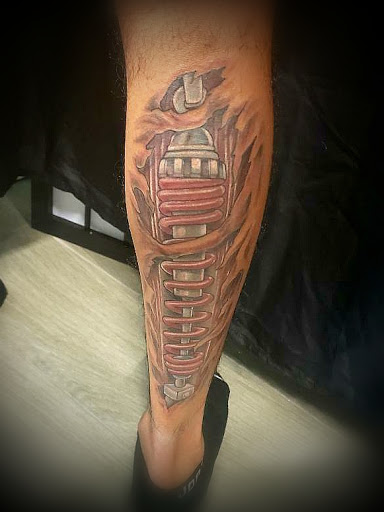Explore iron giant tattoo ideas, creative tattoo ideas in Hollywood, available at Major Ink Studios