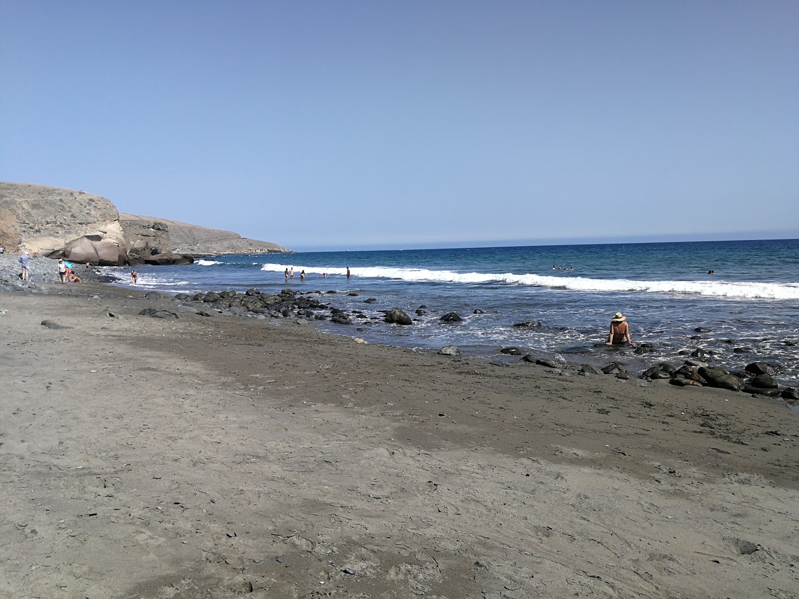 Foto av Llanillo Santa Agueda med rak strand