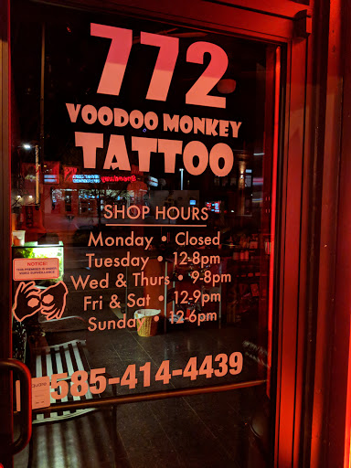 Tattoo Shop «Voodoo Monkey Tattoo», reviews and photos, 772 Monroe Ave, Rochester, NY 14607, USA