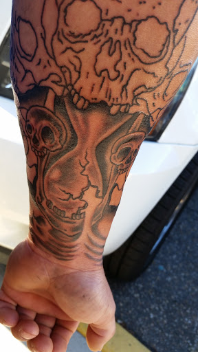 Explore ideas for initial tattoos, creative tattoo ideas in Myrtle Beach, available at Aces High Tattoo