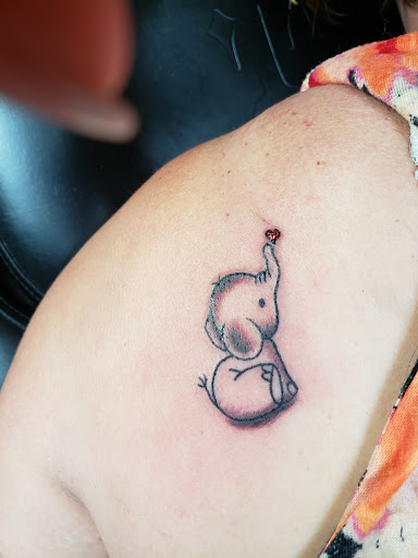 Explore parkinson's tattoo ideas, creative tattoo ideas in Garland, available at Fine Line Tattoos