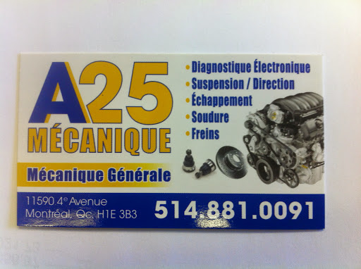 Mécanique A25 Montreal
