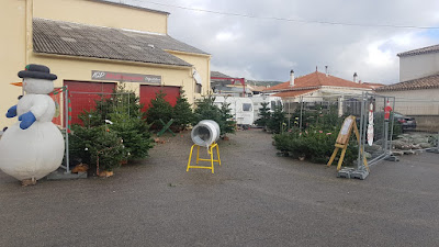 Vente de sapins de Noël à La Fare-les-Oliviers