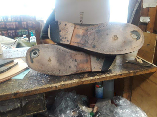 Shoe Repair Shop «Denville Shoe Repair», reviews and photos, 1 W Main St Suite 1, Denville, NJ 07834, USA