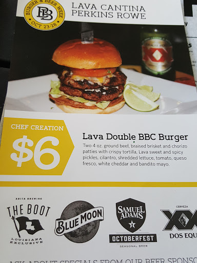 Mexican Restaurant «Lava Cantina Baton Rouge», reviews and photos, 10001 Perkins Rowe b100, Baton Rouge, LA 70810, USA